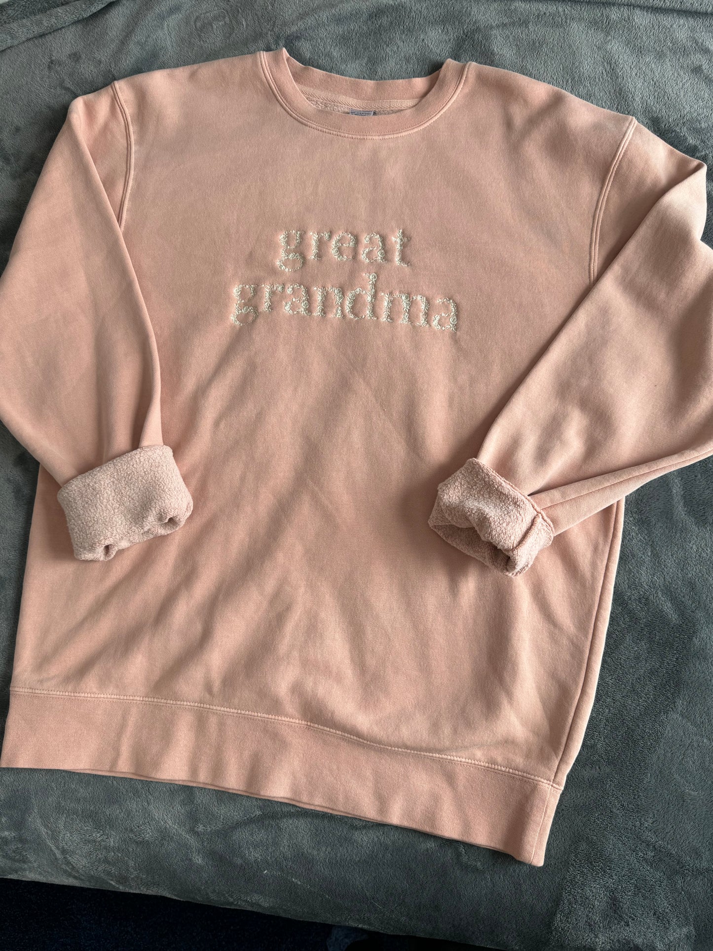 great grandma Floral | dusty pink - MADE TO ORDER