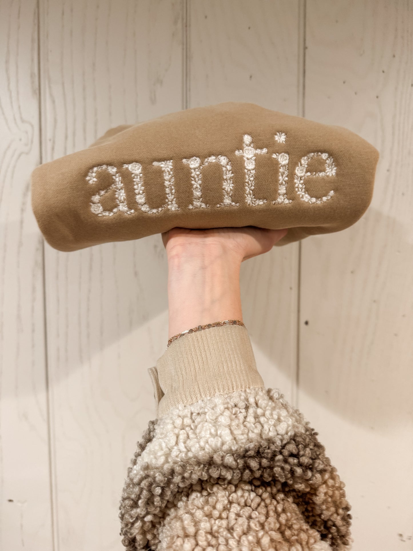 auntie Floral | Sandstone - MADE TO ORDER