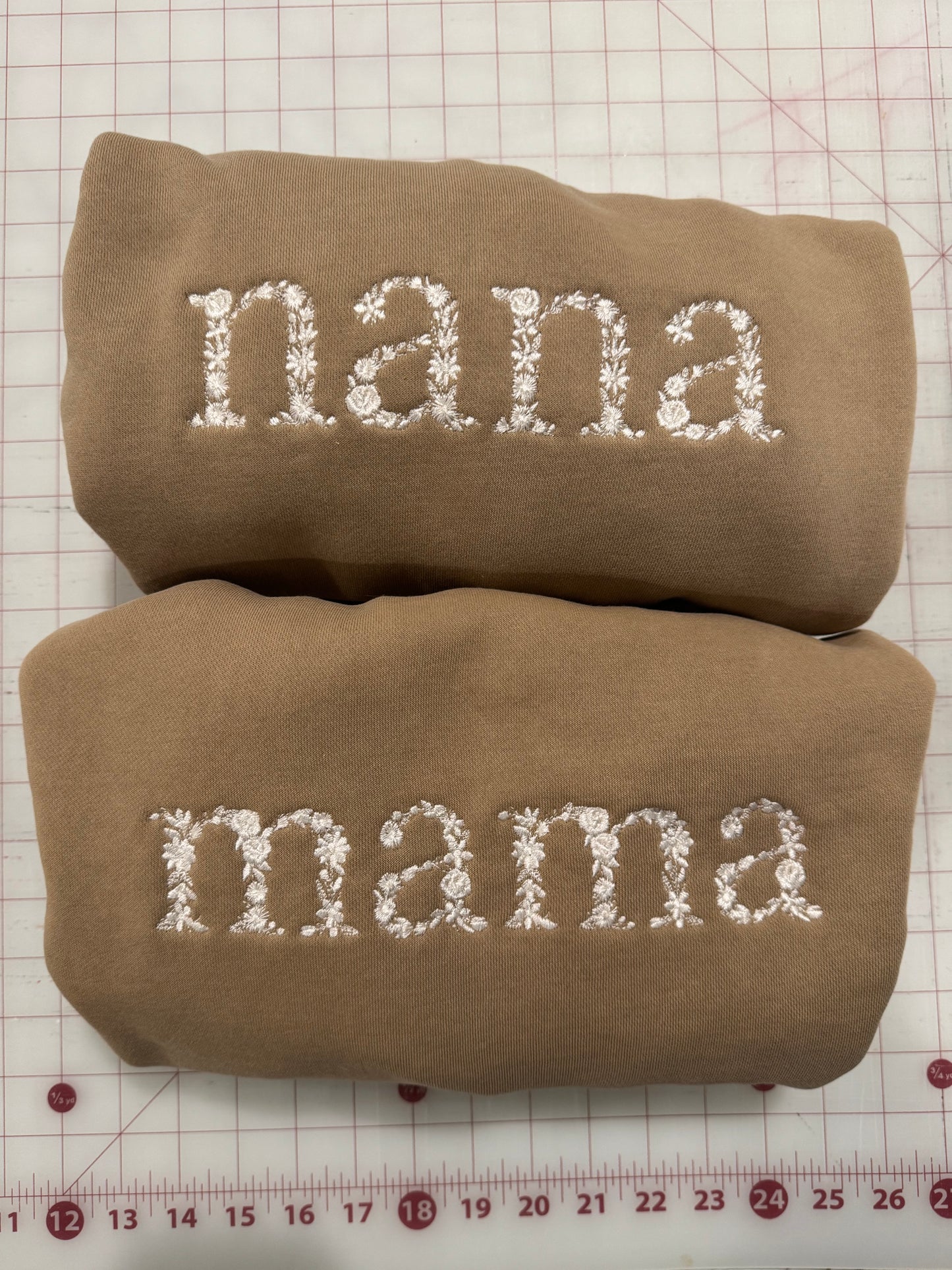 nana floral | sandstone