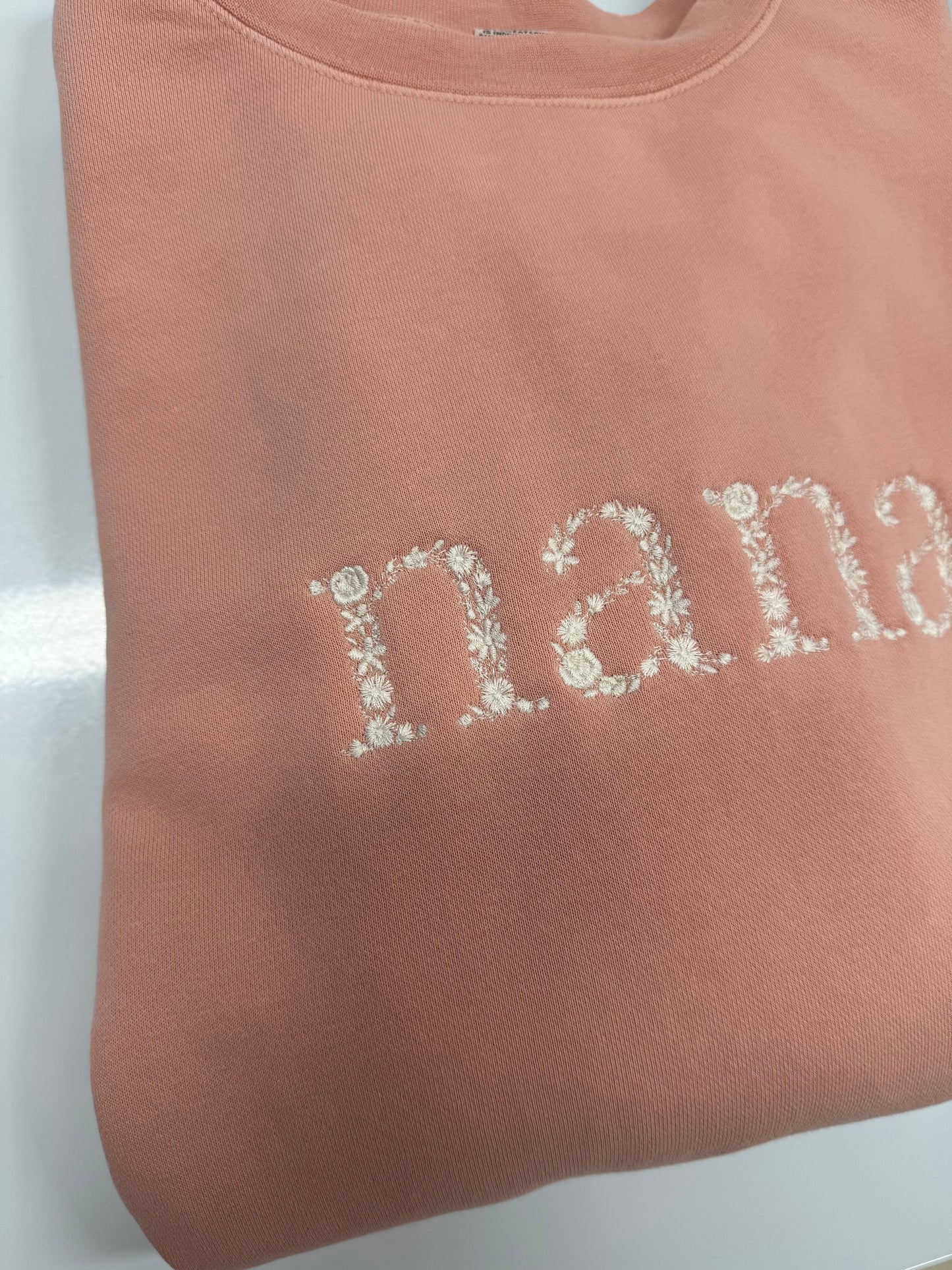 nana Floral | Dusty Pink - MADE TO ORDER