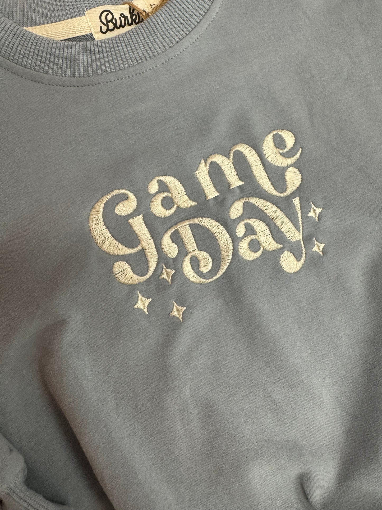 Game Day | 6T | Steel Blue Crewneck