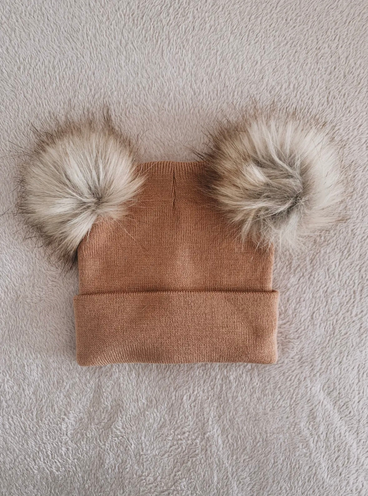 Pom Pom Baby/Kid's Beanie Hat, Newborn To 8 Years, Unisex