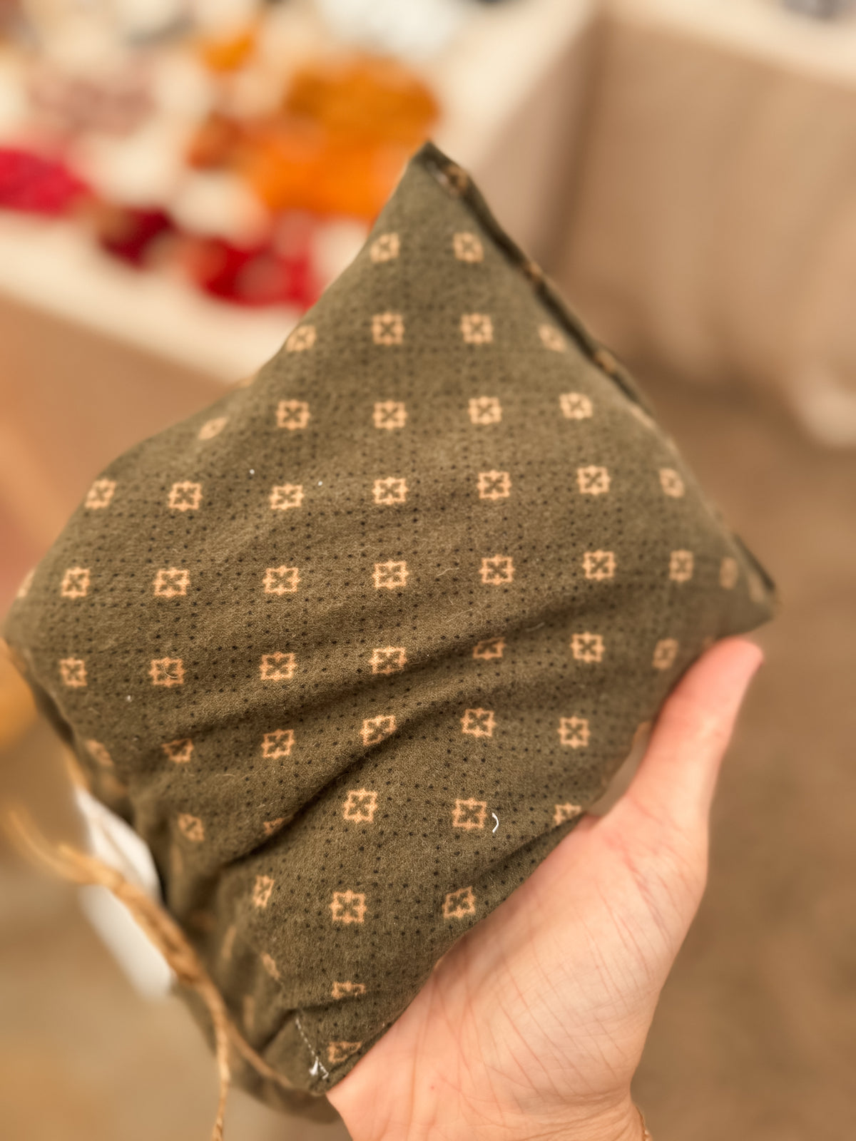 Olive Heirloom Flannel Rice Pack