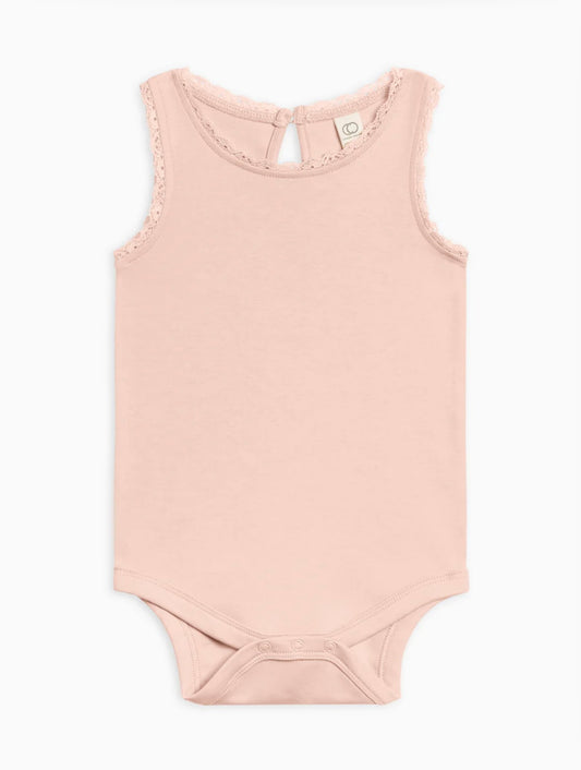 Luna Lace Tank Bodysuit Colored Organics