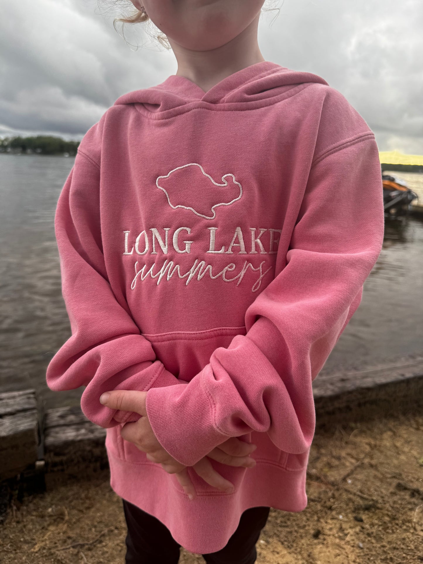 Long Lake Summers Youth Hoodie | MADE TO ORDER | Multiple Color Options
