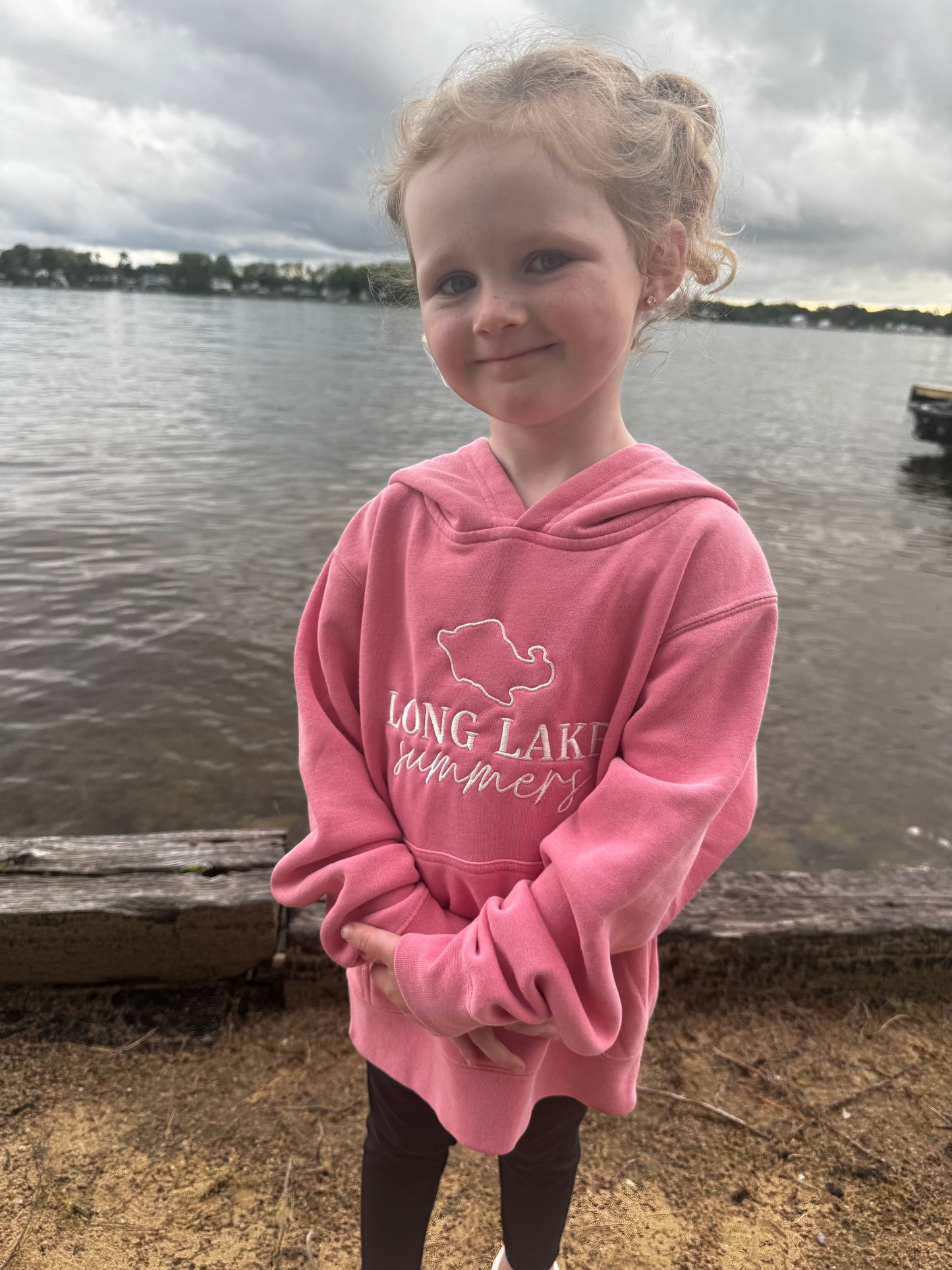 Long Lake Summers Youth Hoodie | MADE TO ORDER | Multiple Color Options