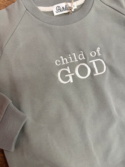 child of GOD | 5T | Artichoke Crewneck