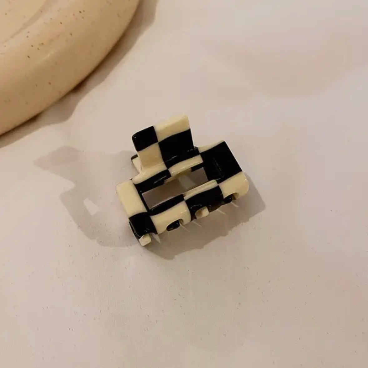 Mini 1.25" Acetate Tortoise Hair Claw