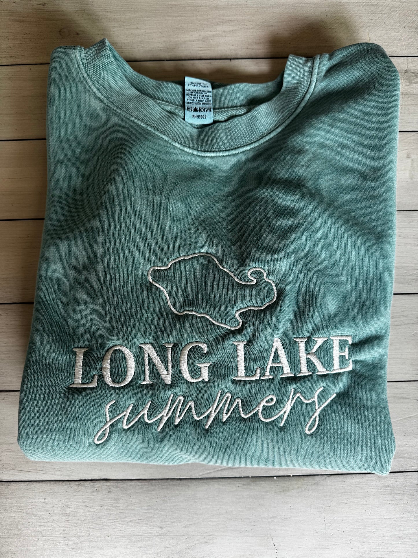 Long Lake Summers Adult Crewneck/Hoodie | MADE TO ORDER | Multiple Color Options