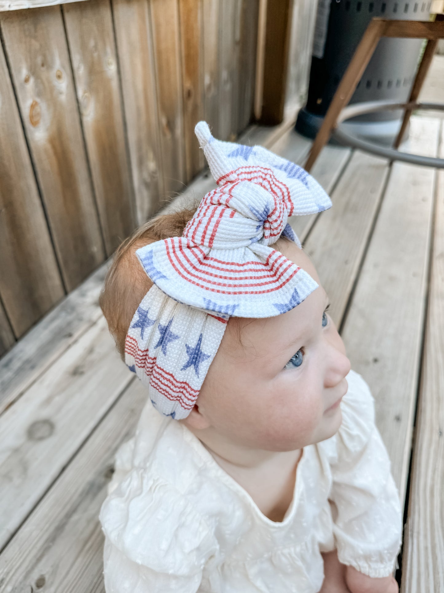 Vintage Americana Chunky Bow