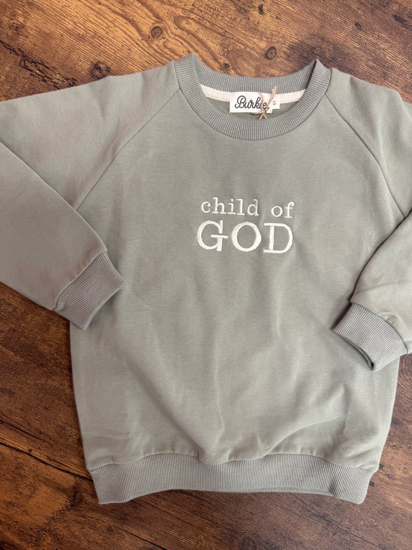 child of GOD | 5T | Artichoke Crewneck