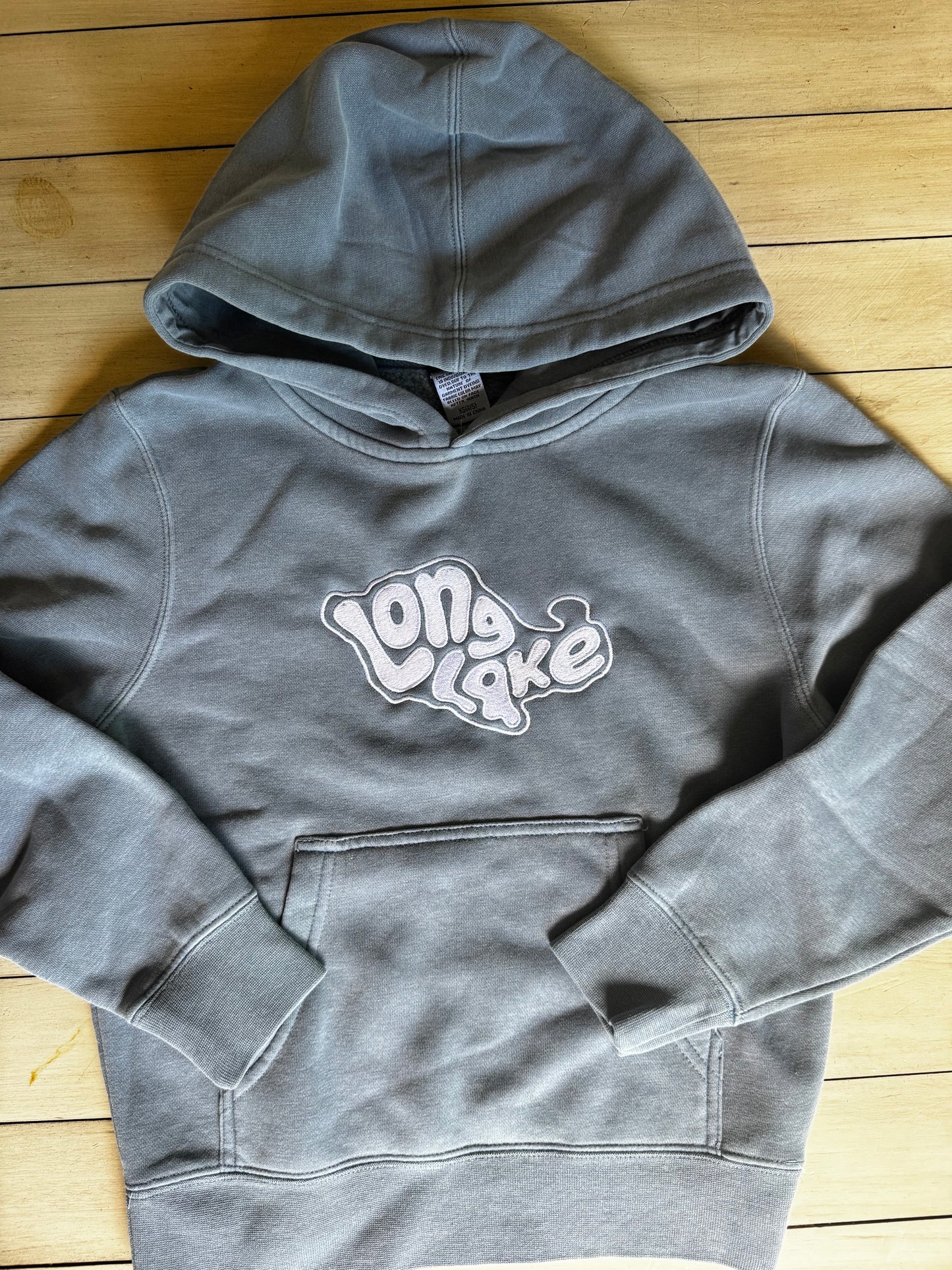 Retro Long Lake Youth Hoodie | MADE TO ORDER | Multiple Color Options