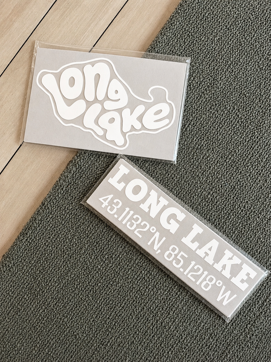 Long Lake Decals