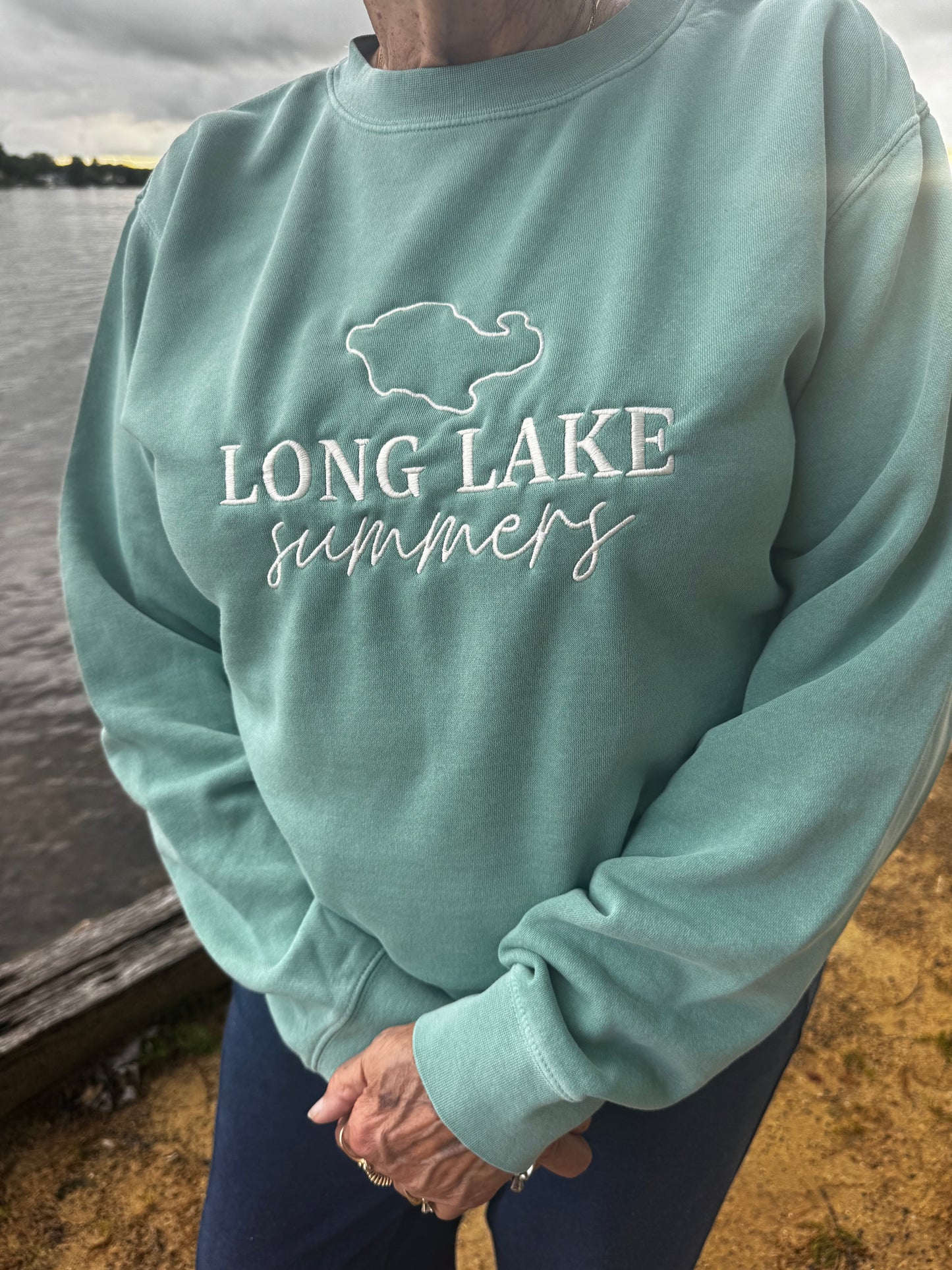Long Lake Summers Adult Crewneck/Hoodie | MADE TO ORDER | Multiple Color Options