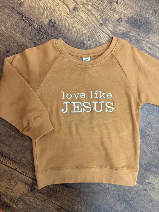 love like JESUS | 3T | Burnt Orange