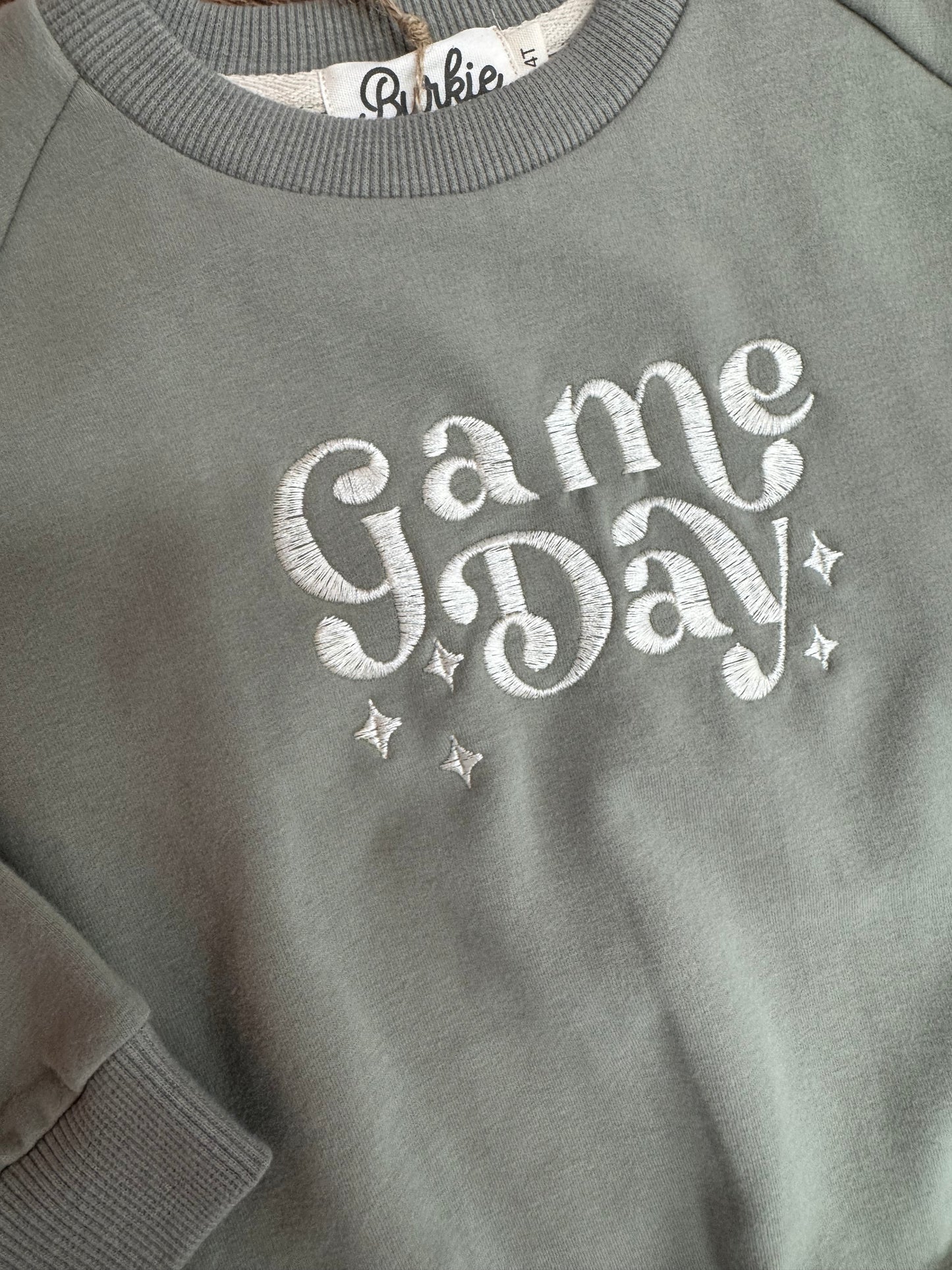 Game Day | 4T | Artichoke Crewneck