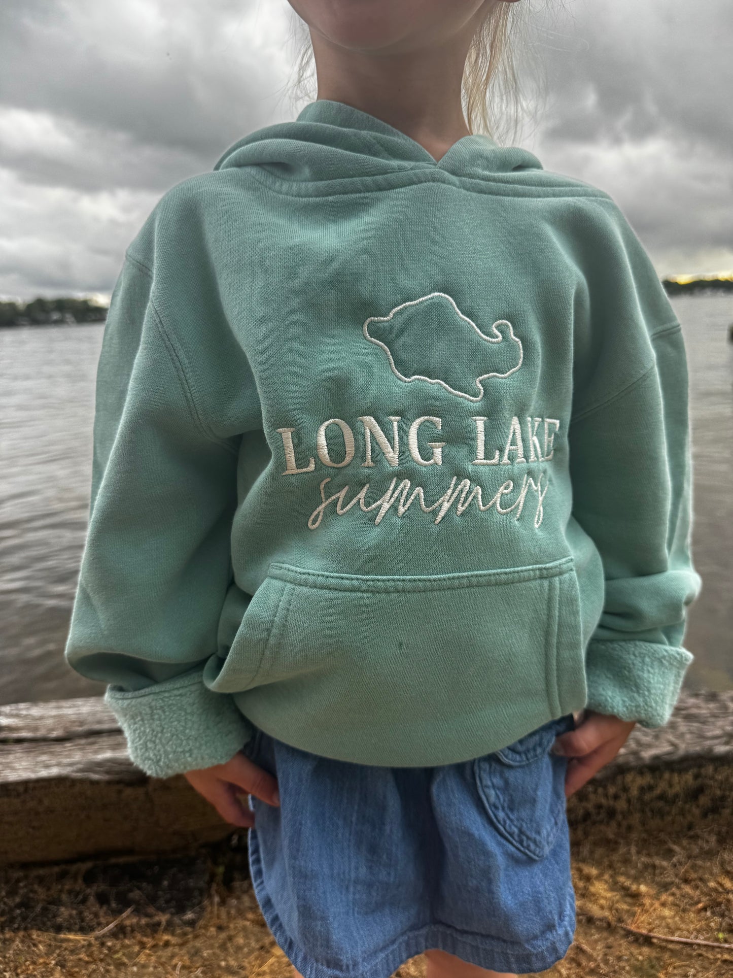 Long Lake Summers Youth Hoodie | MADE TO ORDER | Multiple Color Options