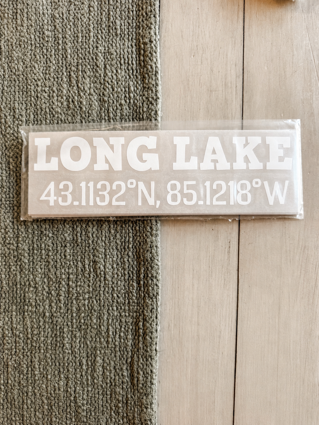 Long Lake Decals