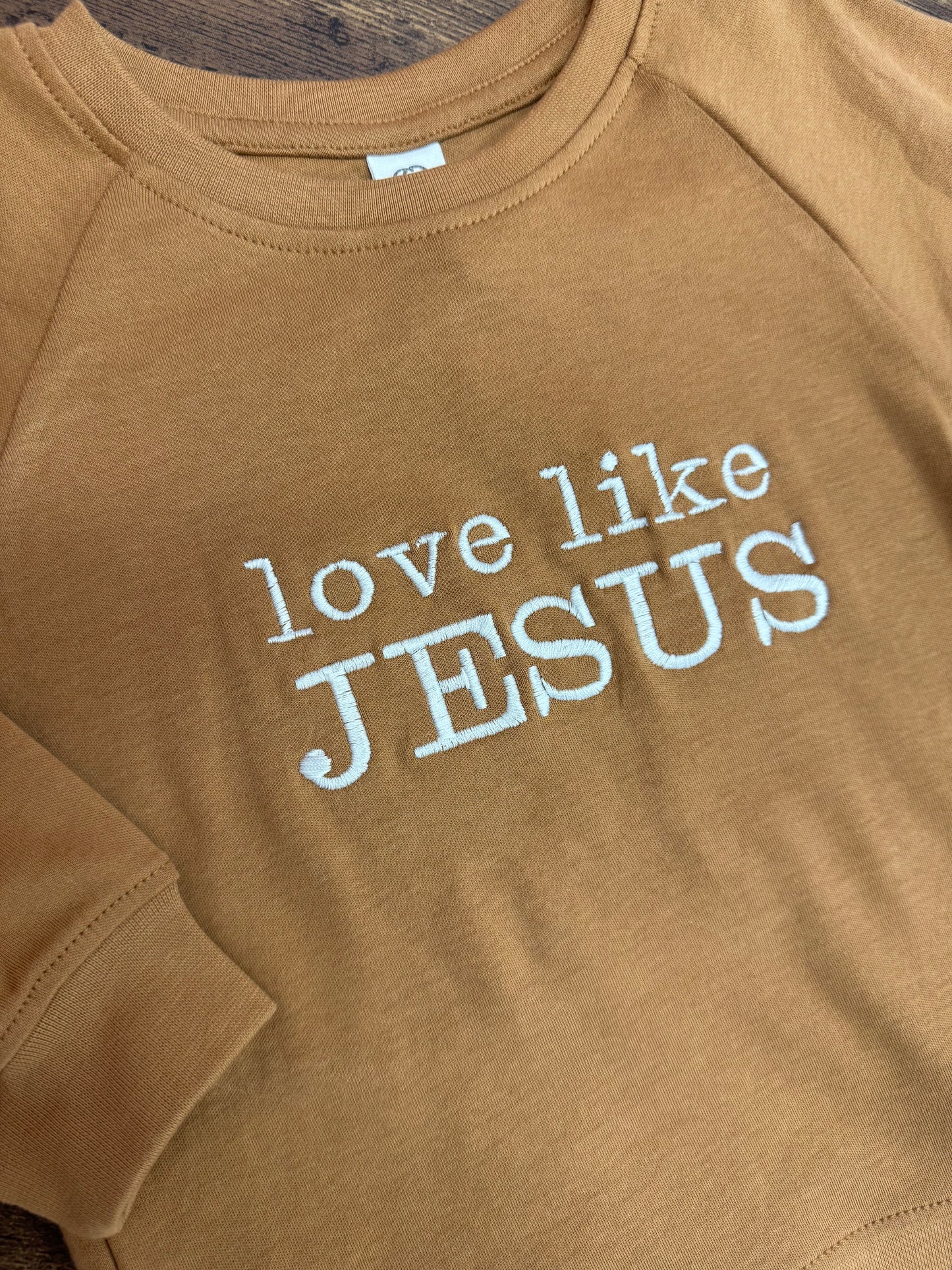 love like JESUS | 3T | Burnt Orange