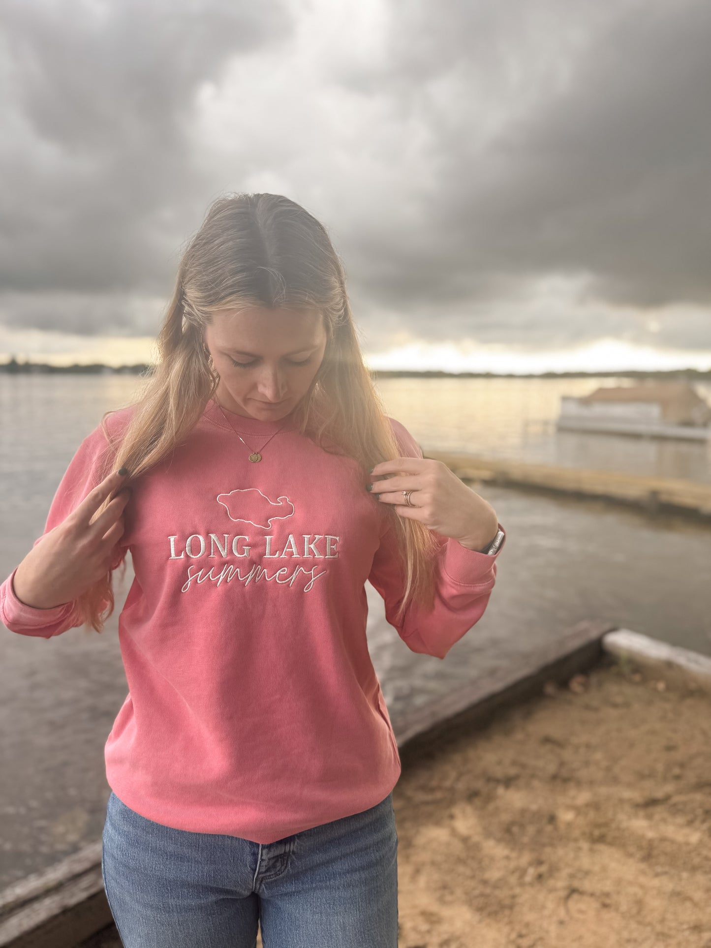 Long Lake Summers Adult Crewneck/Hoodie | MADE TO ORDER | Multiple Color Options