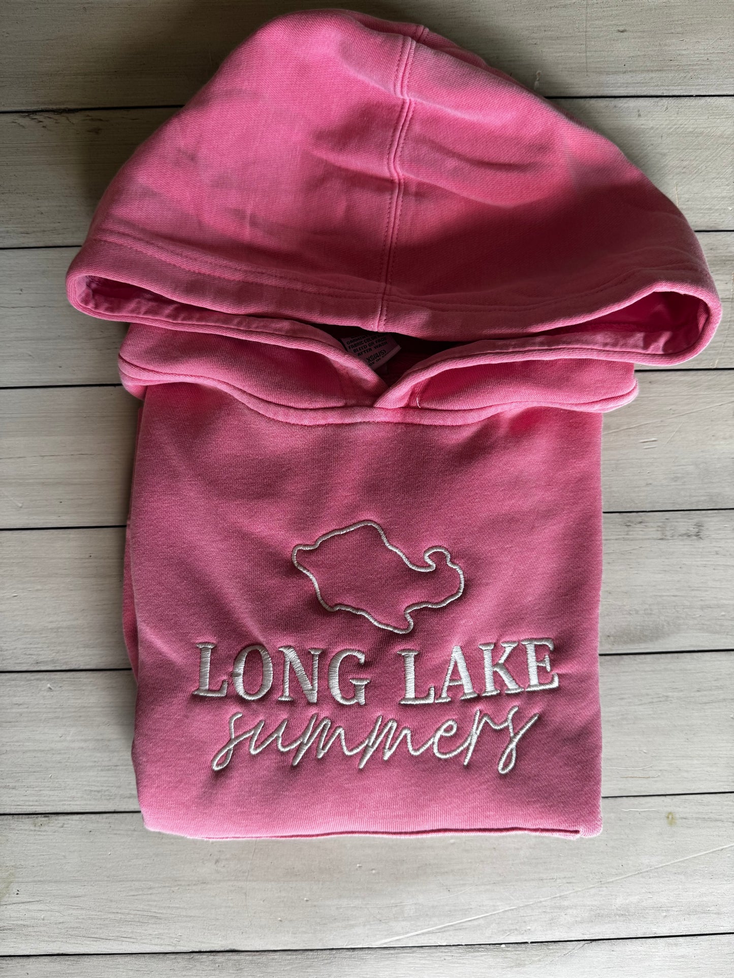 Long Lake Summers Youth Hoodie | MADE TO ORDER | Multiple Color Options