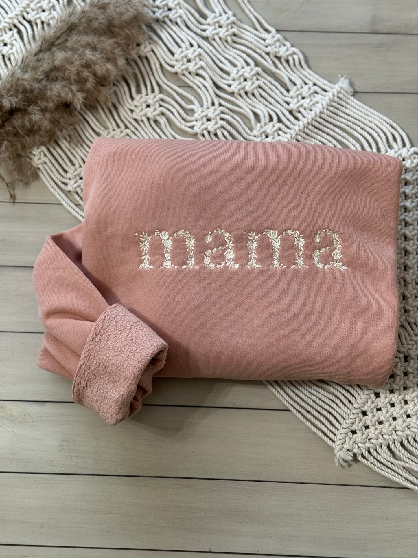 mama Floral | Dusty Pink - MADE TO ORDER