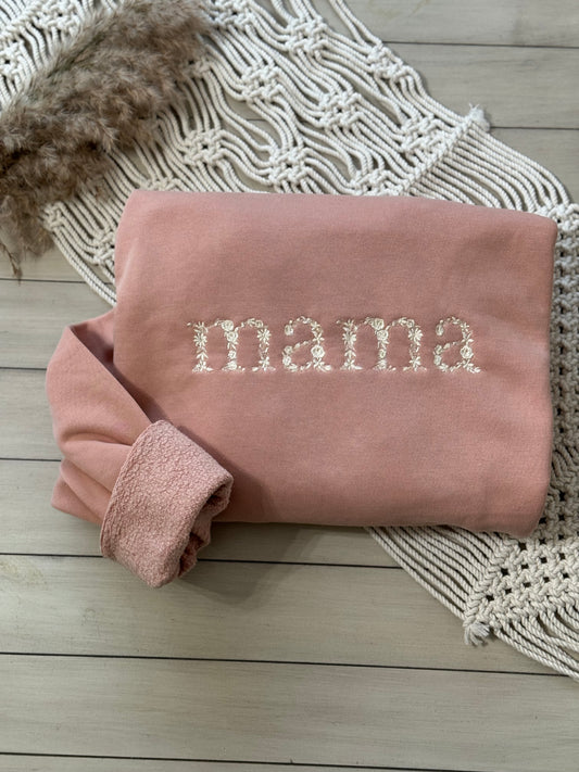 mama Floral | Dusty Pink - MADE TO ORDER