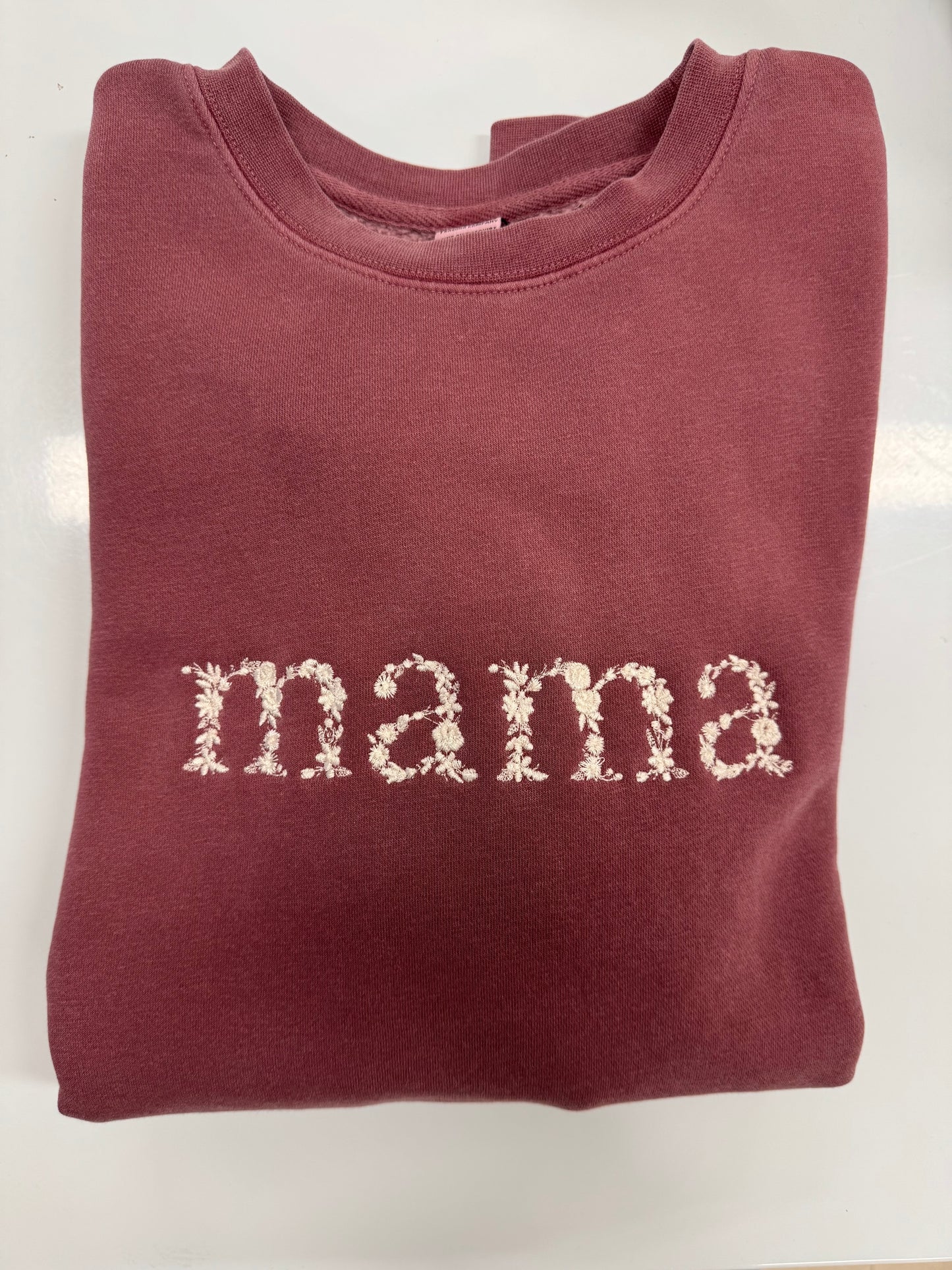 mama Floral | maroon