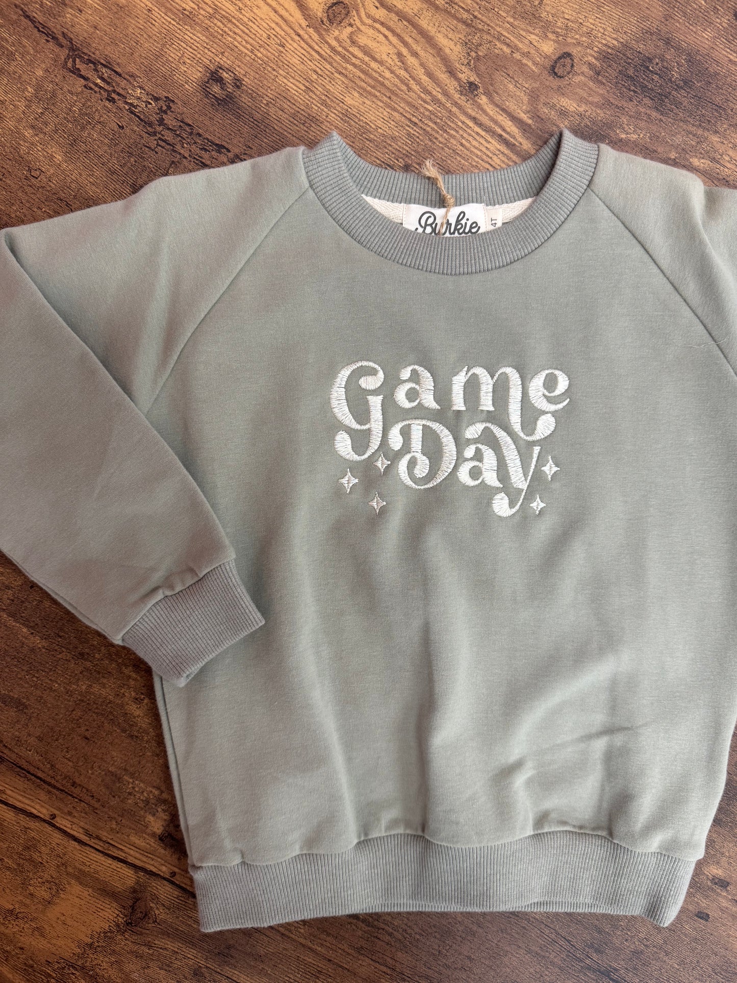 Game Day | 4T | Artichoke Crewneck