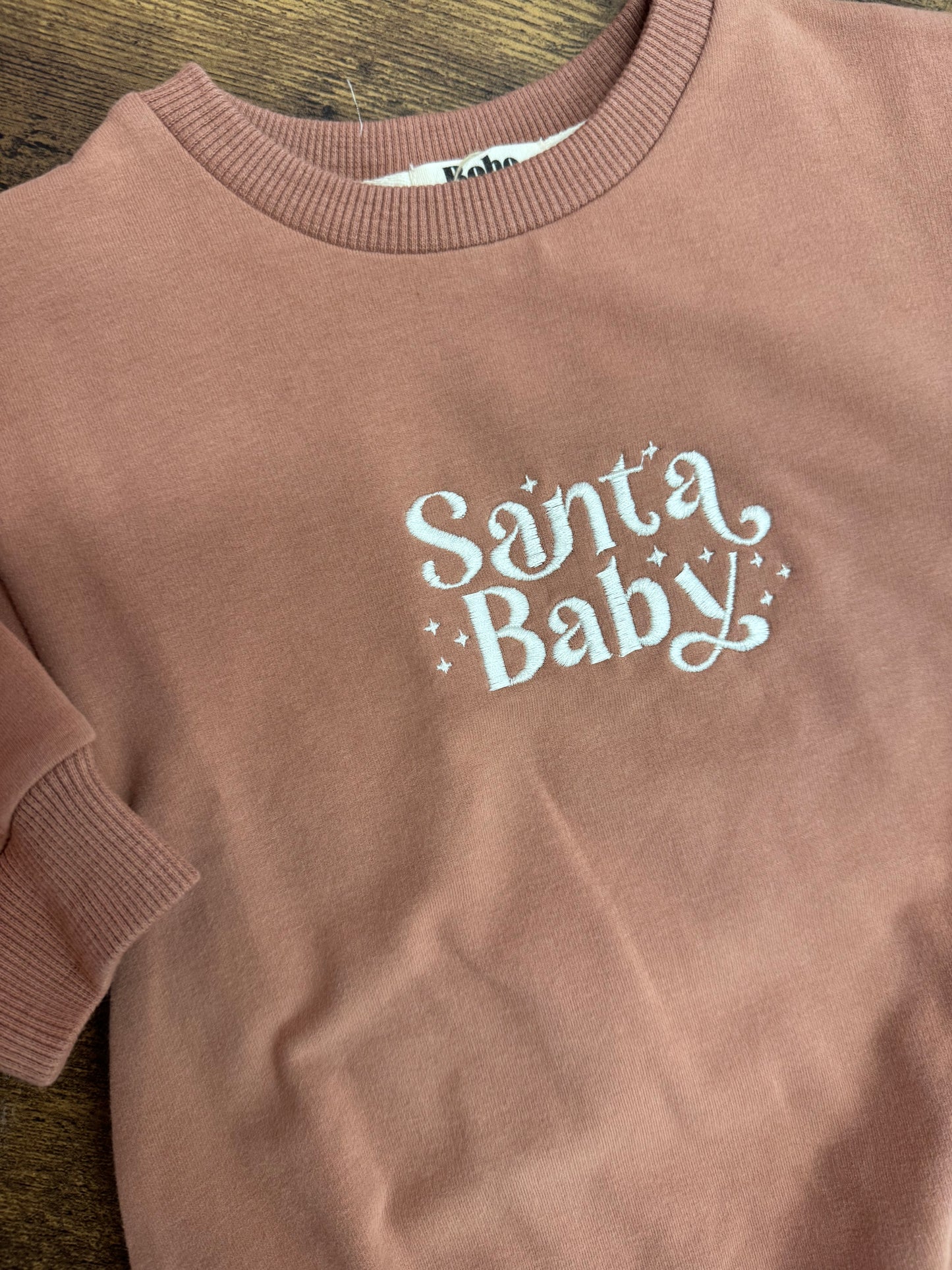 Santa Baby | Terra Cotta Bubble Romper