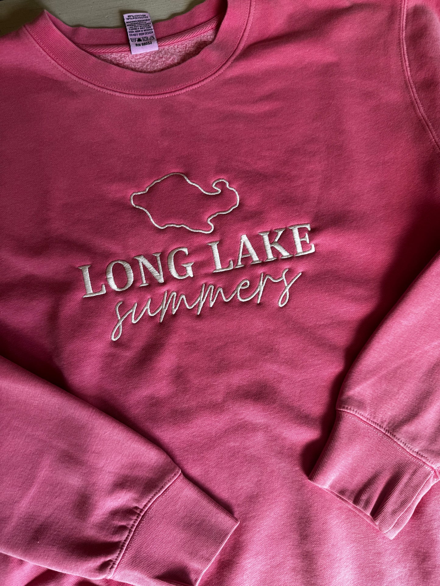 Long Lake Summers Adult Crewneck/Hoodie | MADE TO ORDER | Multiple Color Options