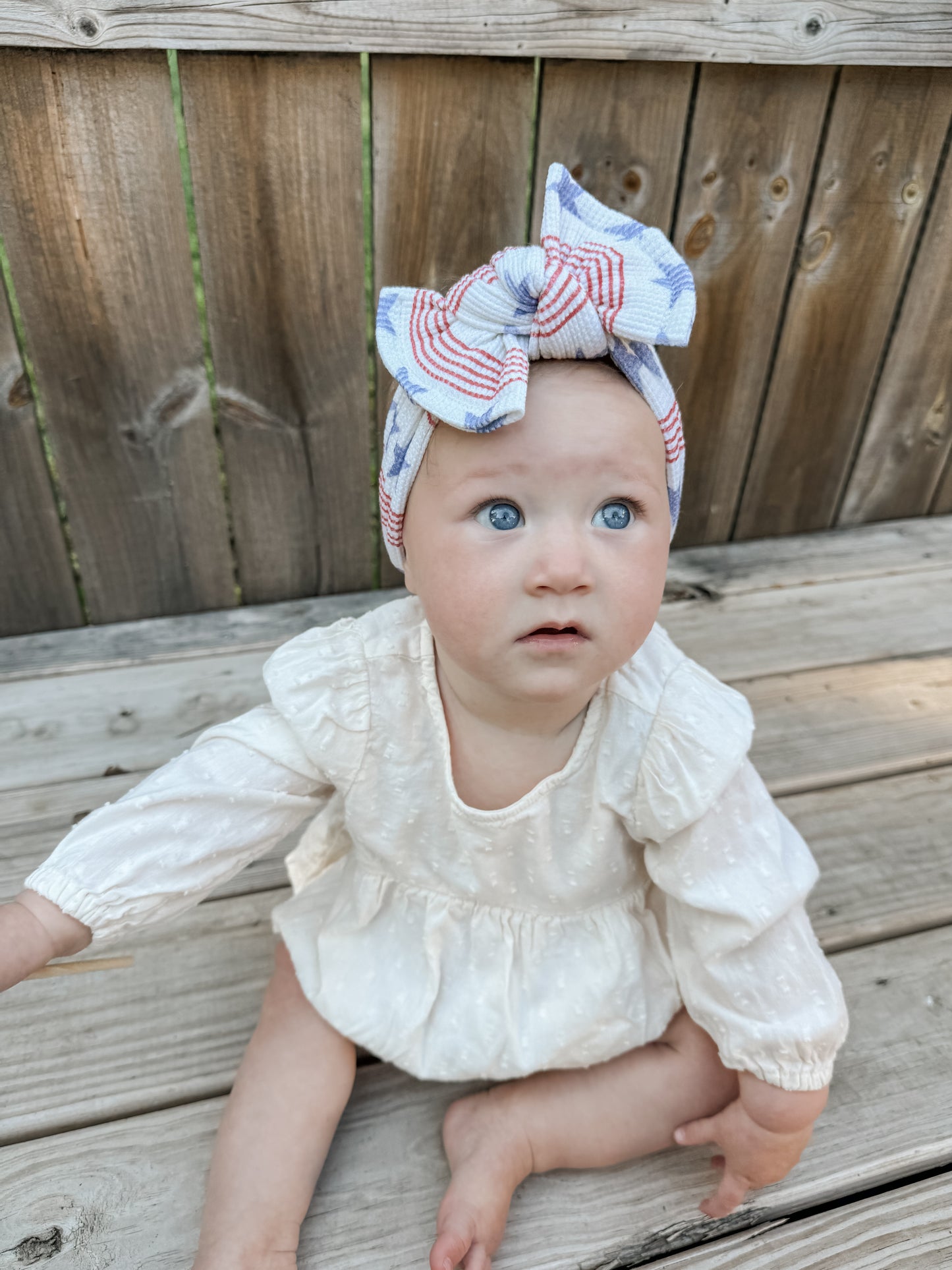 Vintage Americana Chunky Bow