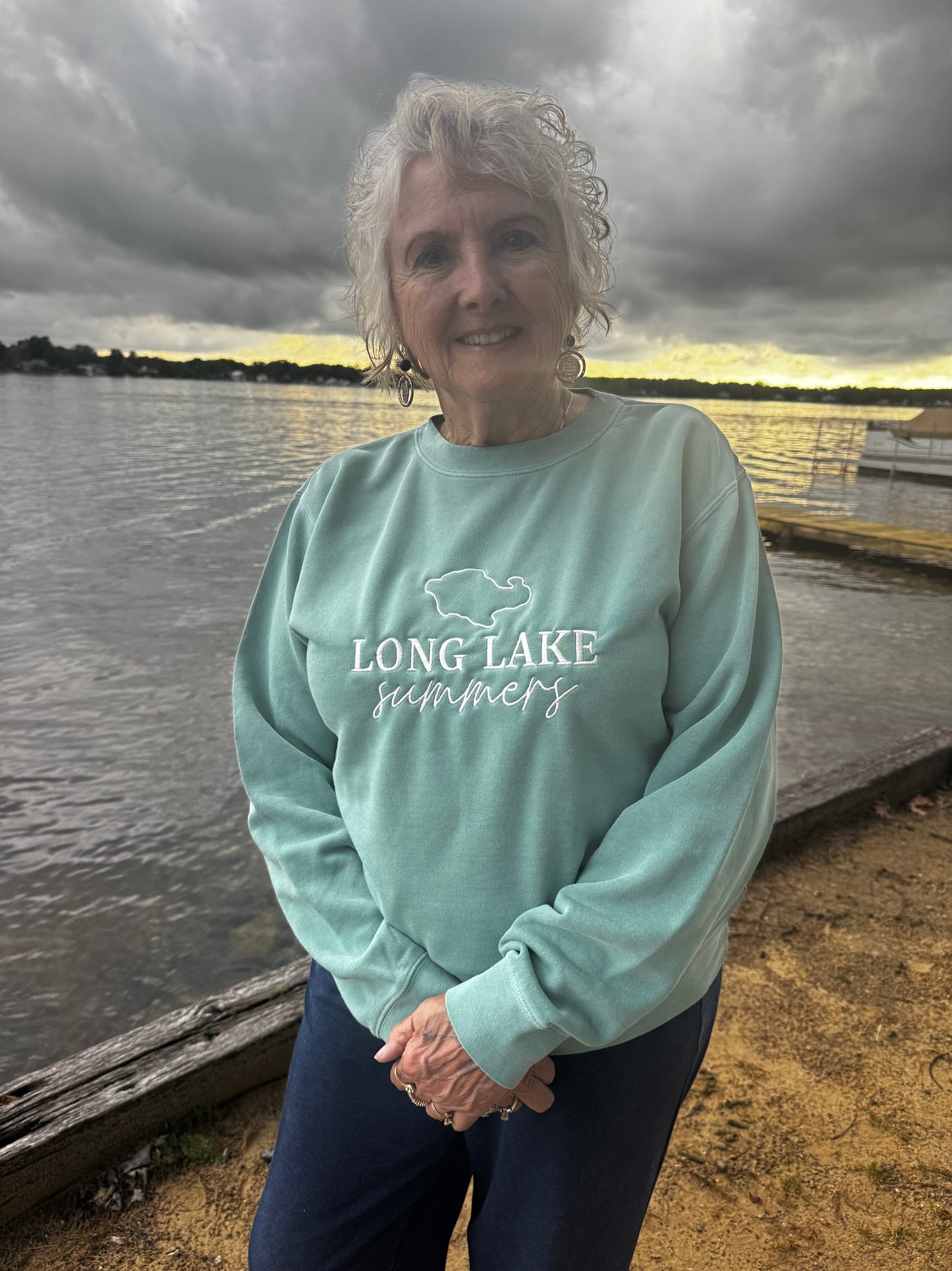 Long Lake Summers Adult Crewneck/Hoodie | MADE TO ORDER | Multiple Color Options