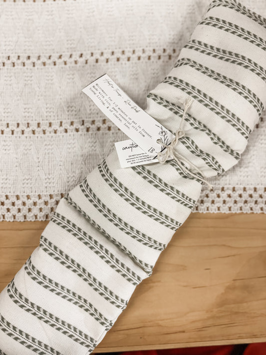 Sage Cottage Stripe Rice Pack