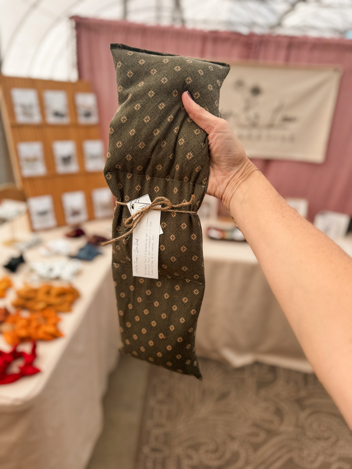 Olive Heirloom Flannel Rice Pack