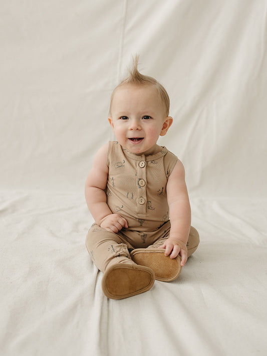 Western Tank Romper